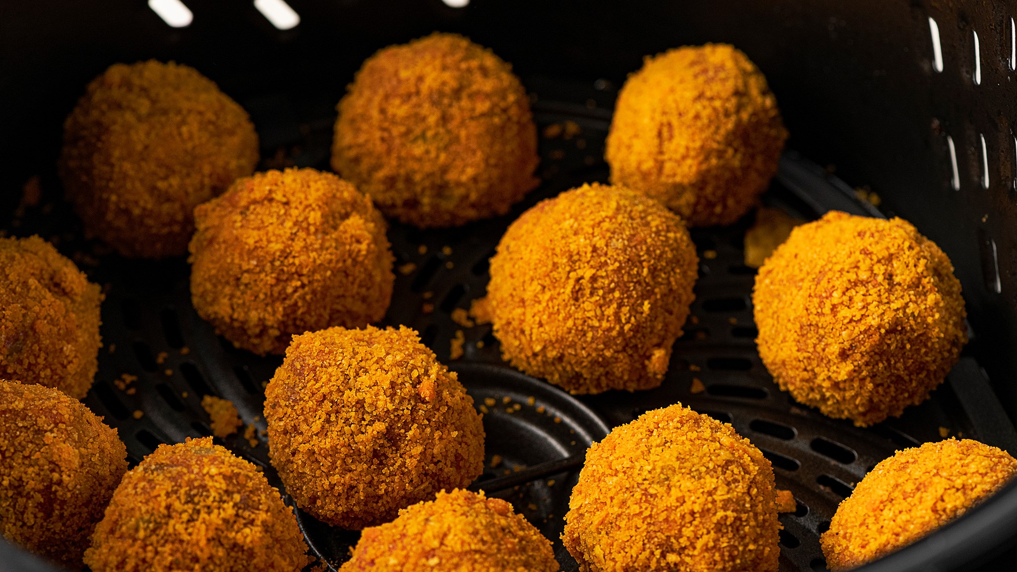 Air Fryer Nacho Cheese Meatballs